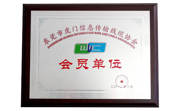 东莞市虎门信息传输线缆会员单位
